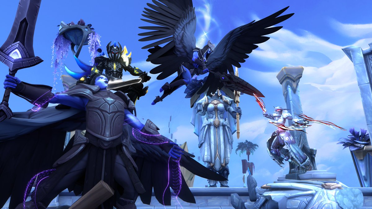 Klermara's tweet image. Just really liked the moment in the RP in Spires of Ascension. 
#wow #epsilonwow  #shadowlands