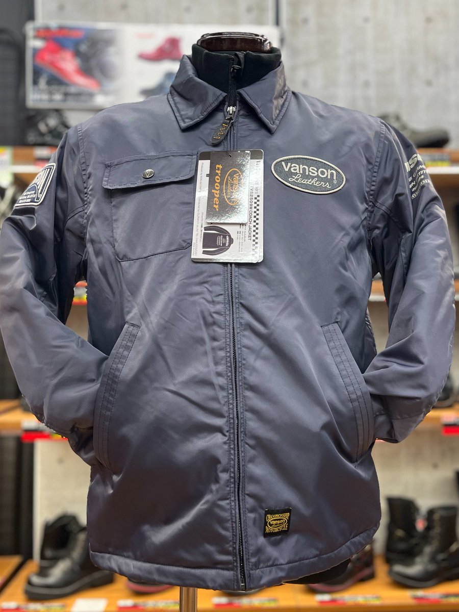 VANSONバンソン コーチジャケット Lサイズ VANSON（バンソン） VANSON WHEEL & WING COACH JACKET コーチ