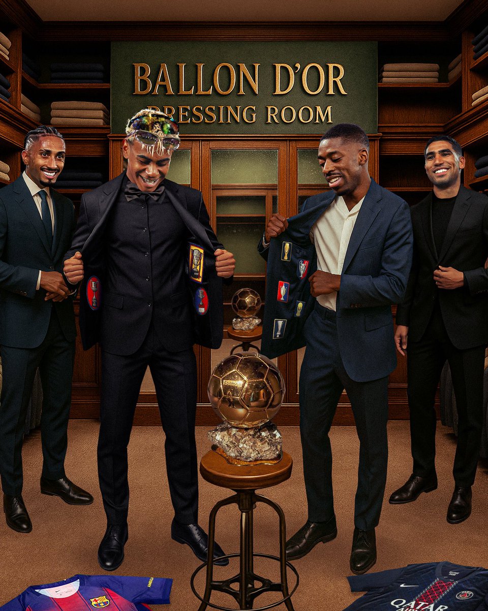 🙏 <a href="/MriniMelinda/">MELINDA MRINI</a>  | <a href="/LuxeRadio/">Luxe Radio</a> 🇲🇦 

Real Madrid vs PSG 
Dembelé vs Hakimi ou Vitinha

Le #BallonDor2025 vu du Maroc 🇲🇦 

🎧open.luxeradio.ma/show/track/544…