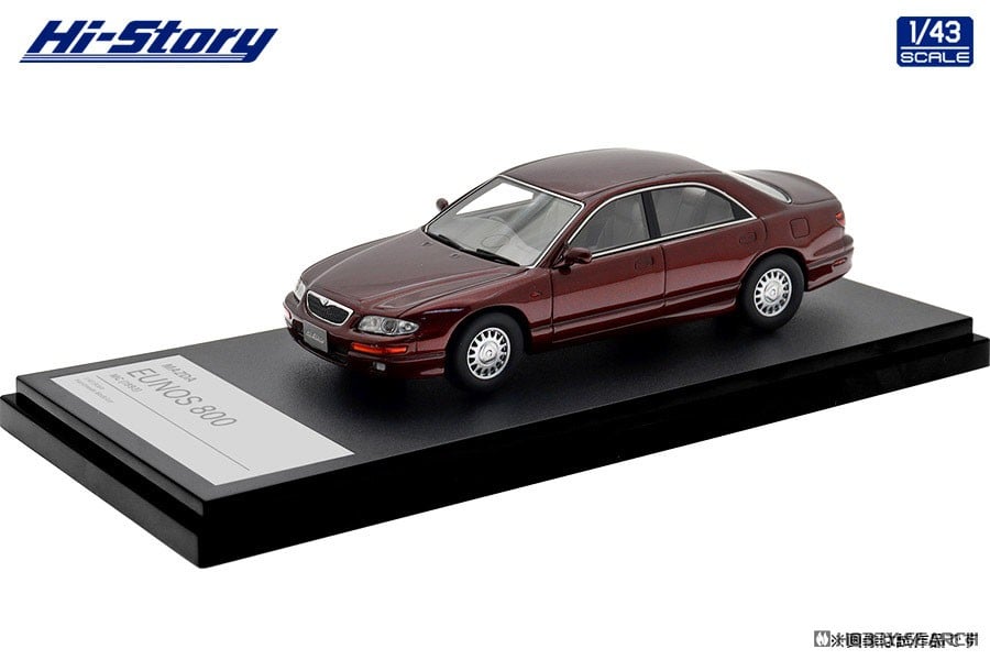 ミニカー予約】インターアライド Hi Story 1/43 MAZDA EUNOS 800 MC