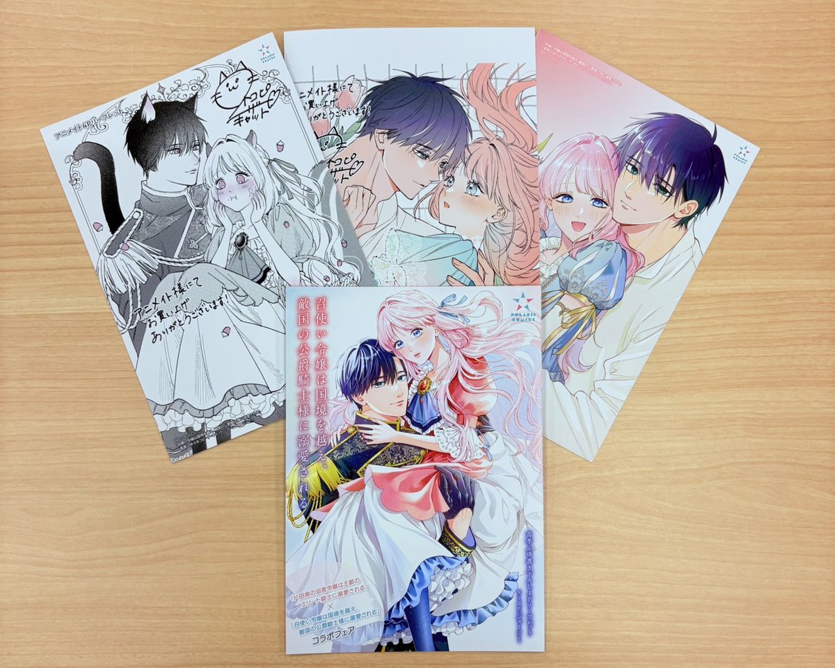 召使い令嬢は国境を越え、敵国の公爵騎士様に溺愛される』【公式