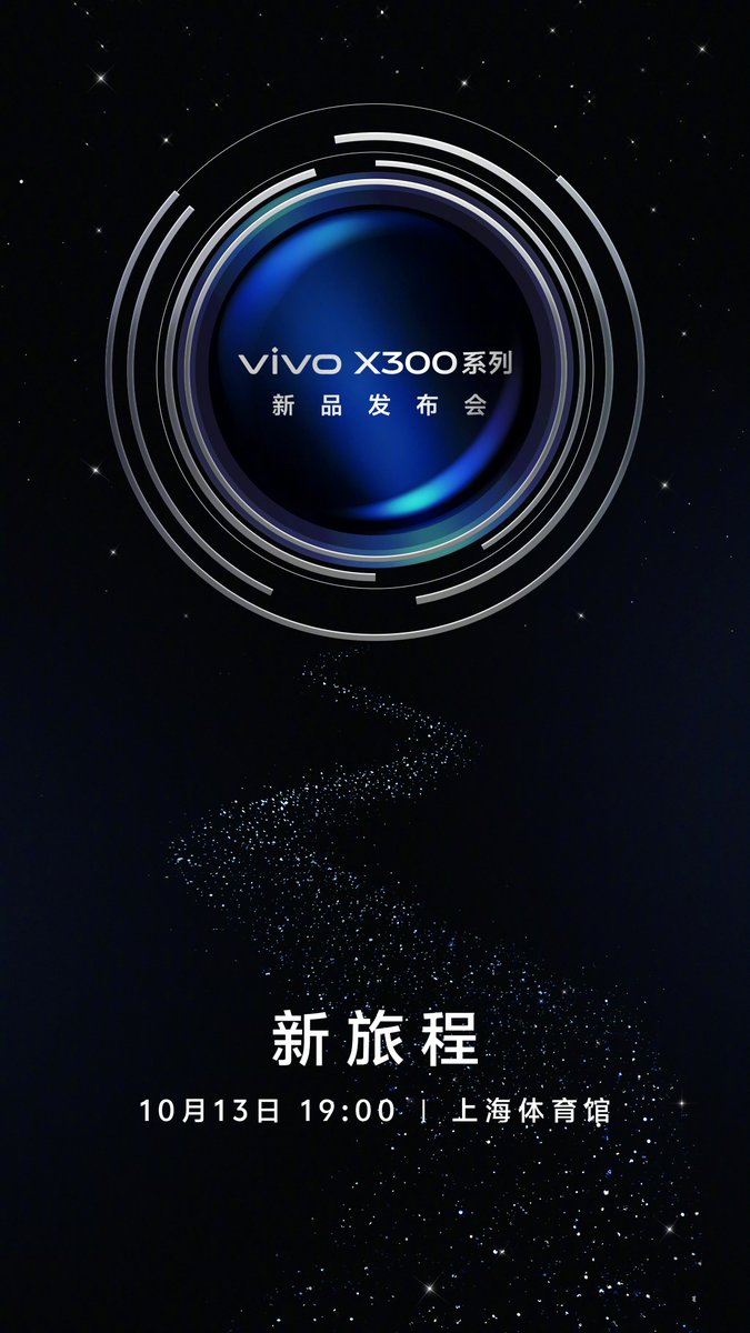 vinishkeshri's tweet photo. 🔹Vivo X300 Series
🔹Vivo Pad 5e
🔹Vivo Watch GT 2
🔹Vivo TWS 5
Launching on 13th October in China 🇨🇳.
🧵1/2
#Vivo #VivoX300 #VivoX300Pro #VivoX300series #VivoPad5e #VivoWatchGT2 #VivoTWS5 https://t.co/QQeFKgAauM