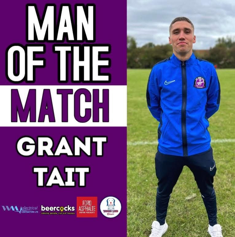 Our <a href="/beercocks/">beercocks</a> MOTM from our game yesterday goes to Grant Tait. 

This new Dad life and sleepless nights definitely haven’t affected GT, as he ran the show with absolute ease; deservedly grabbing 2 assists and 2 goals - one being a screamer. 

Well done mate 

UTWHG | 🟠🟣🐉
