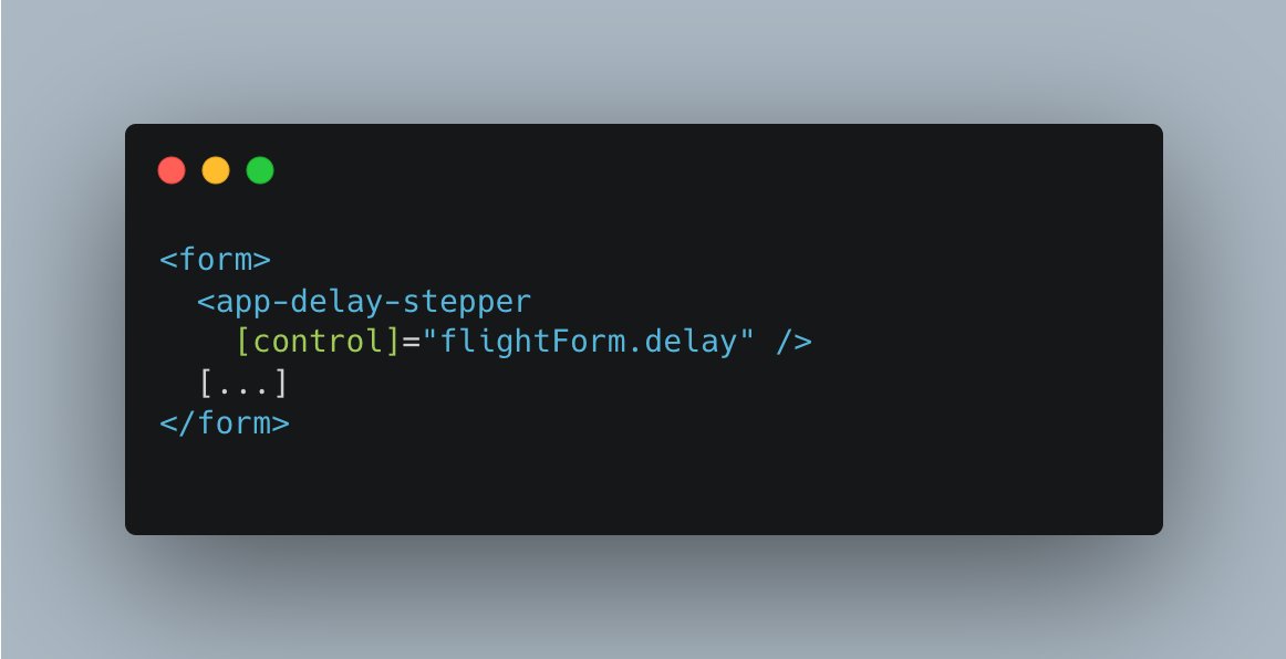 Good Message: Signal Forms (experimental) no longer requires a Control Value Accessor. Making your custom control work with Signal Forms is now really a piece of cake 🍰 1/3