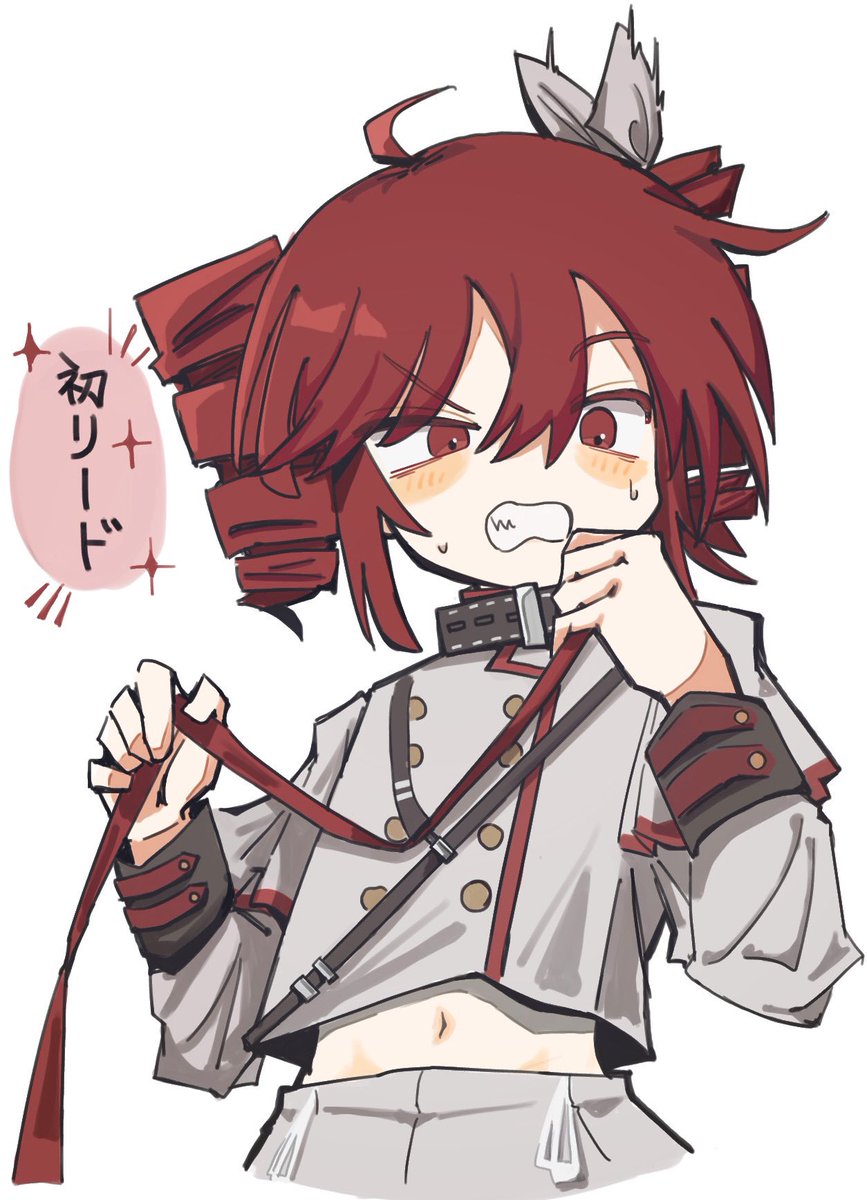 ヒトじゃないので散歩する時はリード必須