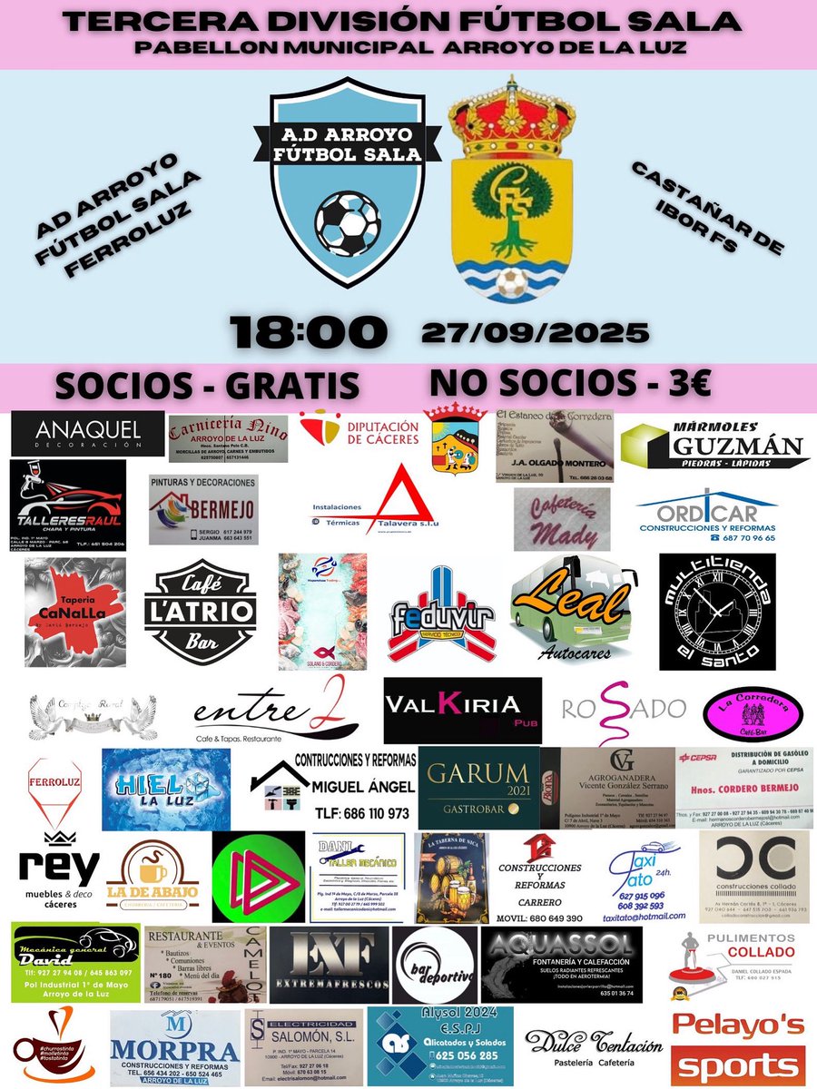 A.D Arroyo Futbol Sala (@arroyo_fs) on Twitter photo 