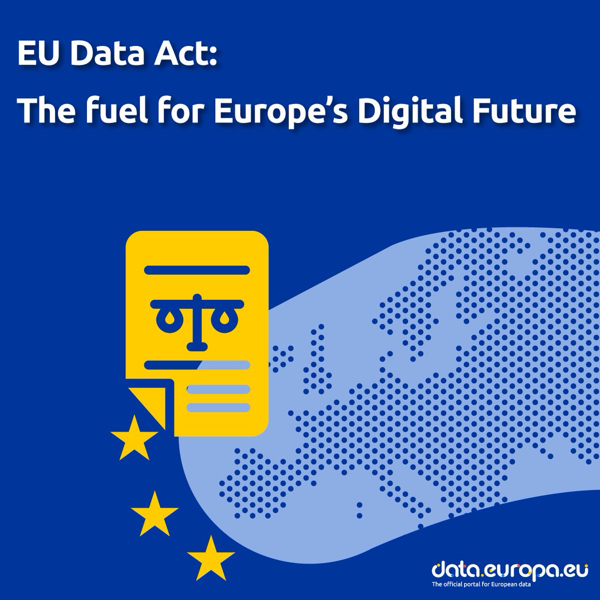 EU_opendata's tweet image. 🚀 As of today, the European Data Act is fully applicable across the EU! 

This regulation empowers users to access and share data from connected devices - driving innovation, fair competition, and a transparent digital economy. 

Read more 👉 link.europa.eu/QwB43X

#EUOpenData
