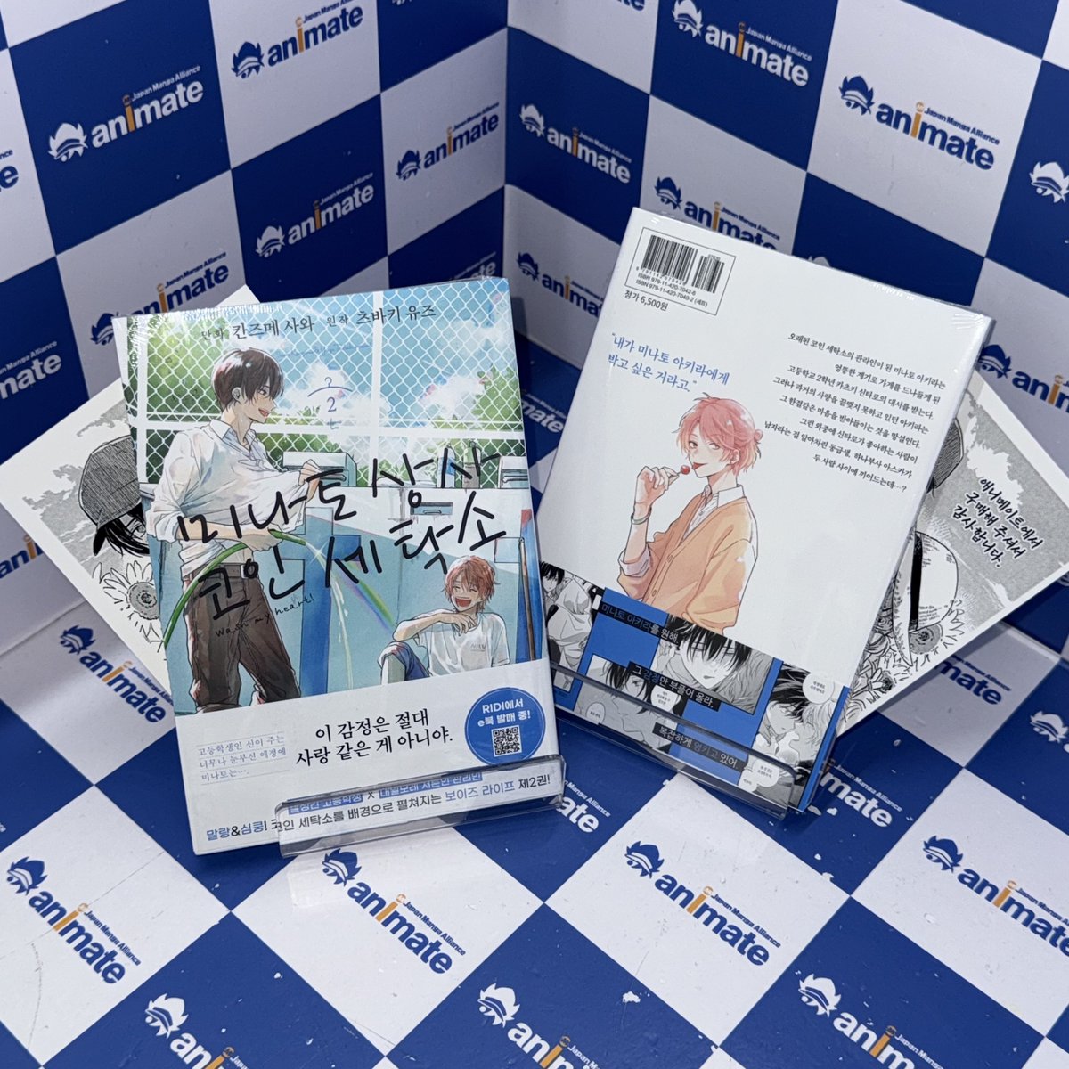 입고소식📕/#BL】 오래된 코인 세탁소🫧의 관리인이 된 아키라는 가게를 드나드는 신타로의 대시를 받는다 💜 그러나 과거⛓️의  사랑을 끝맺지 못하고 있던 아키라는 그 한결같은 마음을 받아들이지 못하는데ㅡ💦 그런 와중, 신타로가 좋아하는 사람🤍이 남자라는 걸