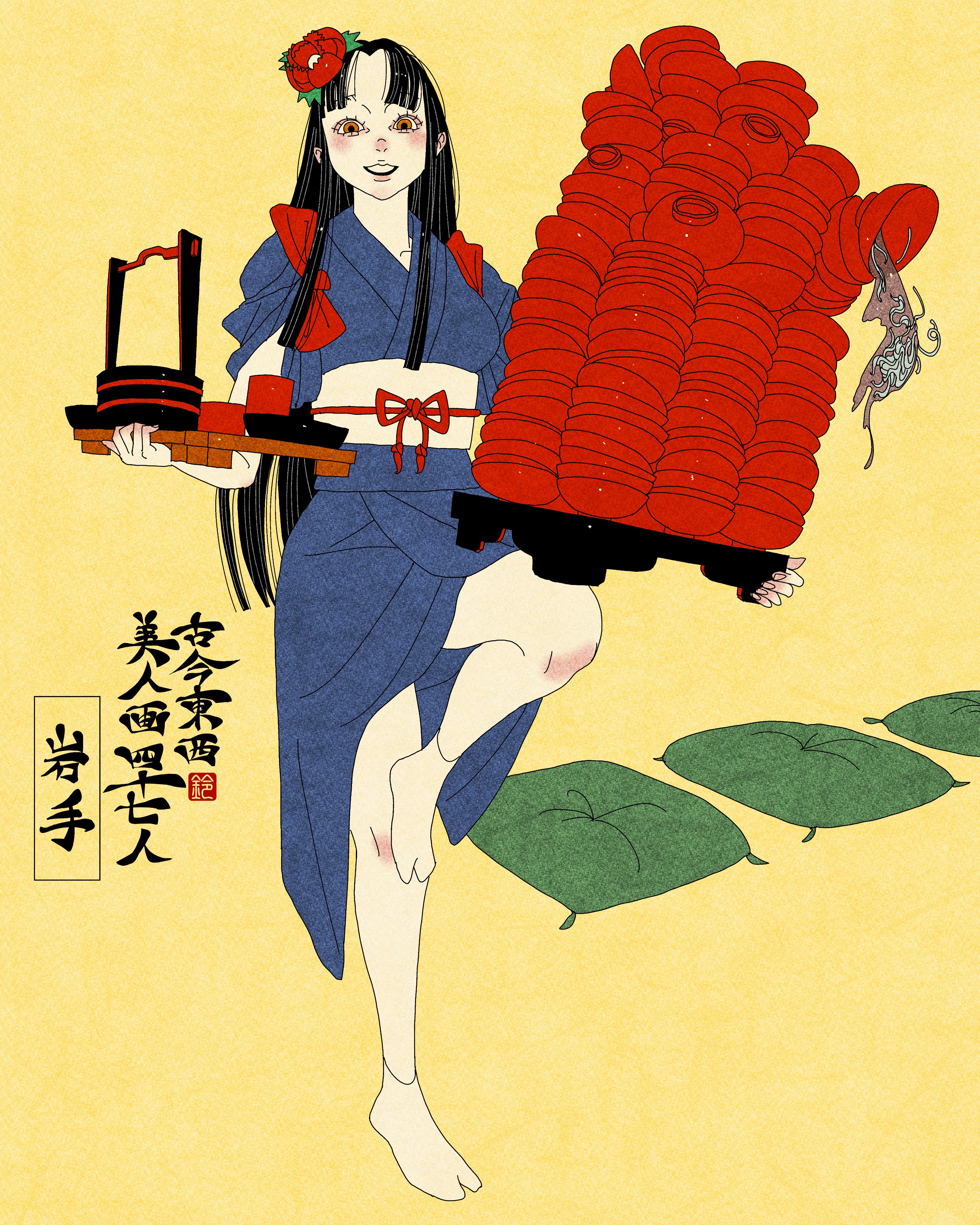 ★鈴木哲也★S15(652×652mm)アクリル原画1点物★送料無料#126 絵画の通販、購入ならFROM ARTIST/作品名：＃0062いのち/作家名