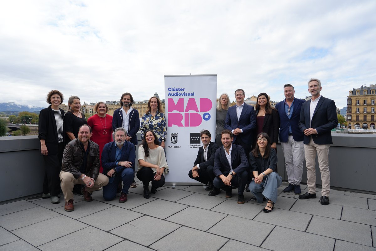 El <a href="/clusterav_MAD/">Clúster Audiovisual de Madrid</a>  se ha reunido en  el marco del <a href="/sansebastianfes/">Donostia Zinemaldia - Festival de San Sebastián</a>  para explorar las líneas de apoyo y oportunidades que Madrid ofrece al sector audiovisual. 

El acto ha contado con la participación de:

⭐️ Inmaculada Sánchez - Cervera, coordinadora general de la Alcaldía del
