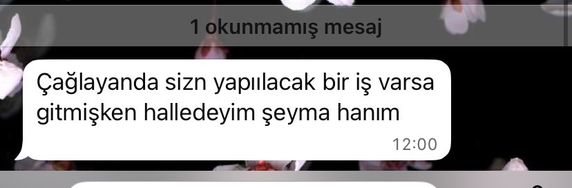 sirket yetkilisi müvekkilimin teklifi iste budur biz bi aileyiz