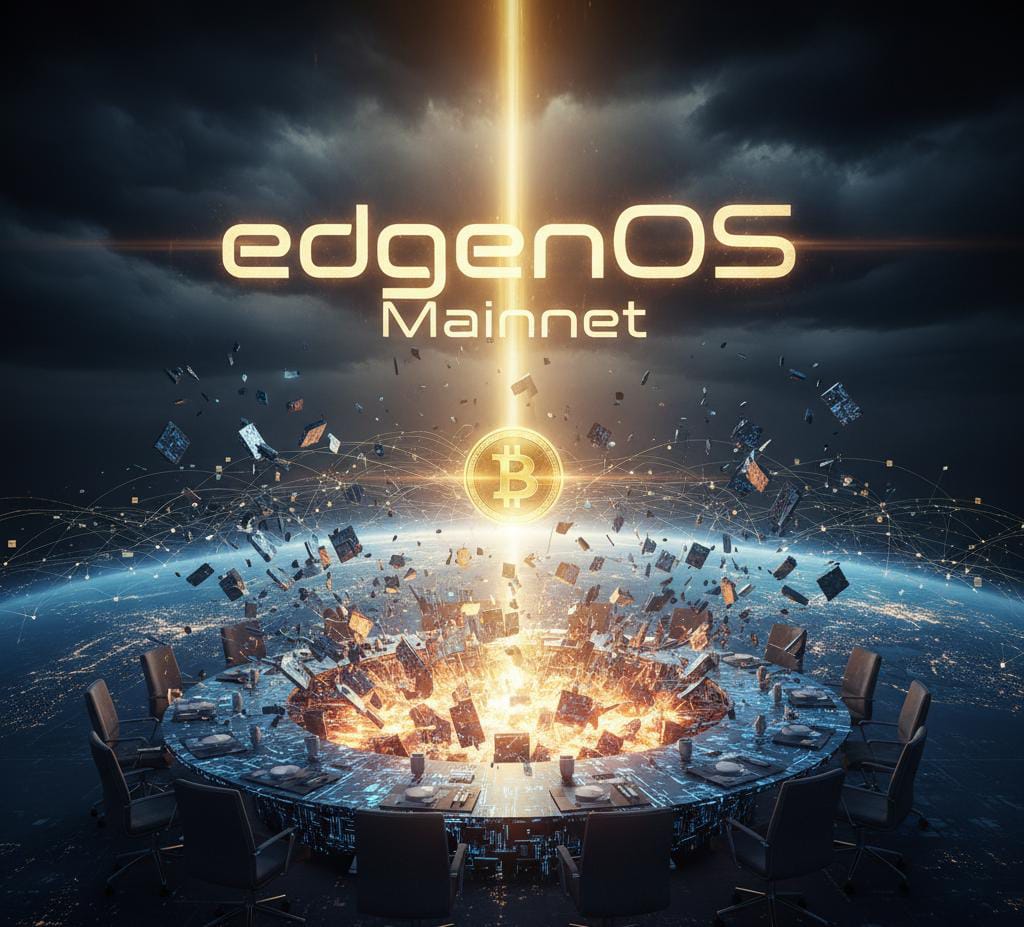 Something powerful is about to unlock. 🔥
edgenOS Mainnet isn’t here to take a seat at the table…
…it’s here to flip the whole thing. 🚀

Stay sharp. The Bitcoin-backed Internet is closer than you think. 👀⚡

#LayerEdge #edgenOS #Mainnet #Bitcoin #Web3