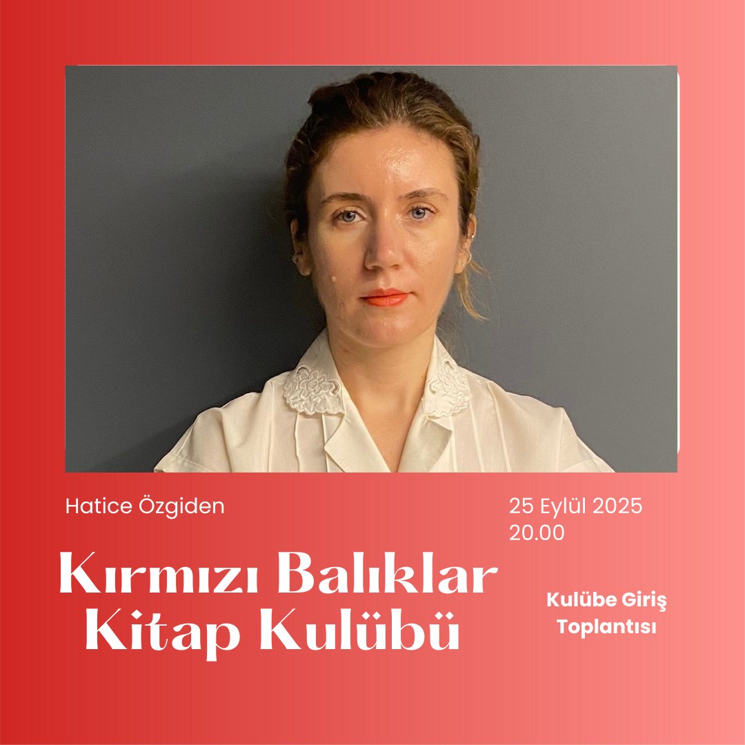 Kırmızı Balıklar Kitap Kulübü için tanışma toplantısı! Çocukların dahil olacağı kitap kulübü için ebeveynleri/velileri tanışmaya davet ediyorum. 
Gelin, tanışalım!

Katılım için gather-in üzerinden rezervasyon yapılması gerekiyor. Linke tıklayınız: lnkd.in/dpwMMHzR