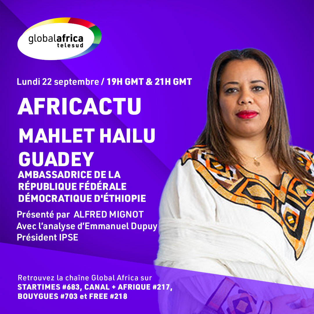🌍Ce soir dans Africactu, <a href="/alfredmignot/">Alfred Mignot (AP.P)</a>  reçoit en première partie <a href="/Emdupuy/">Dupuy Emmanuel</a> , président de l’<a href="/InstitutIPSE/">IPSE</a>, pour décrypter l’actualité internationale puis Mahlet Hailu Guadey, Ambassadrice de la République Fédérale Démocratique d’Éthiopie 🇪🇹
📺 Soyez au rendez-vous ce soir !