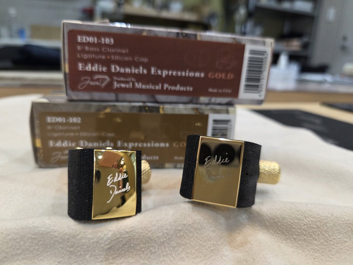 エディダニエルズ・エクスプレッションズ・ゴールド B♭クラリネット用