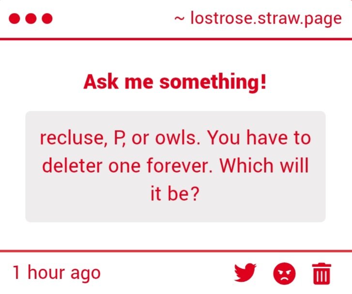 Lost Rose | we are up with our Belmont's curse tweet media