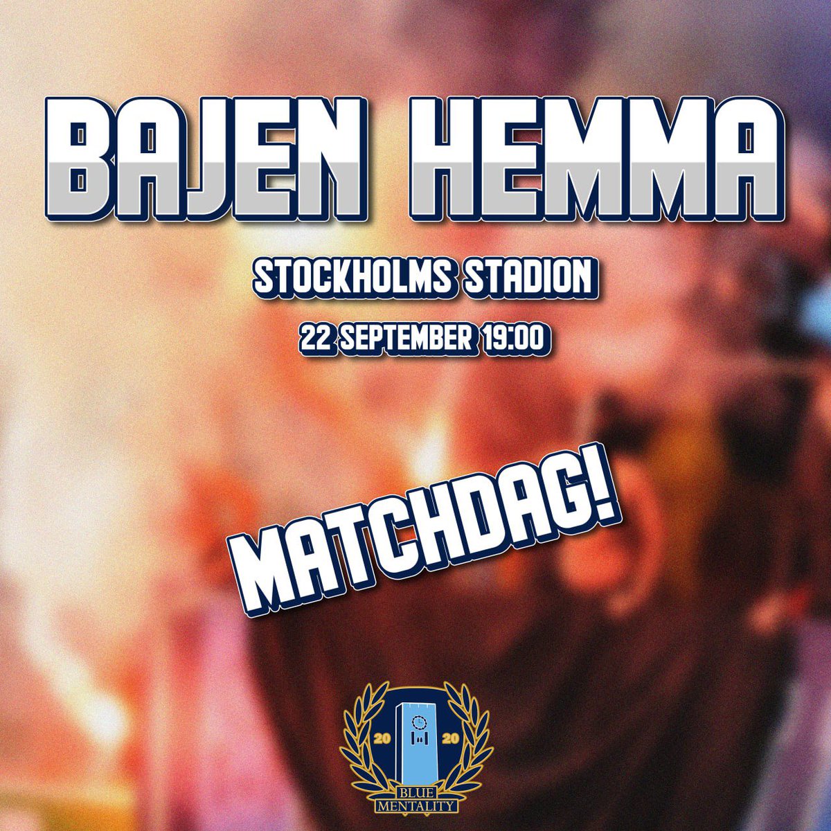 Krossa horungarna! 
•
Lös plåt, ta en bira på östra och var inne på stadions läktare senast 18:00!