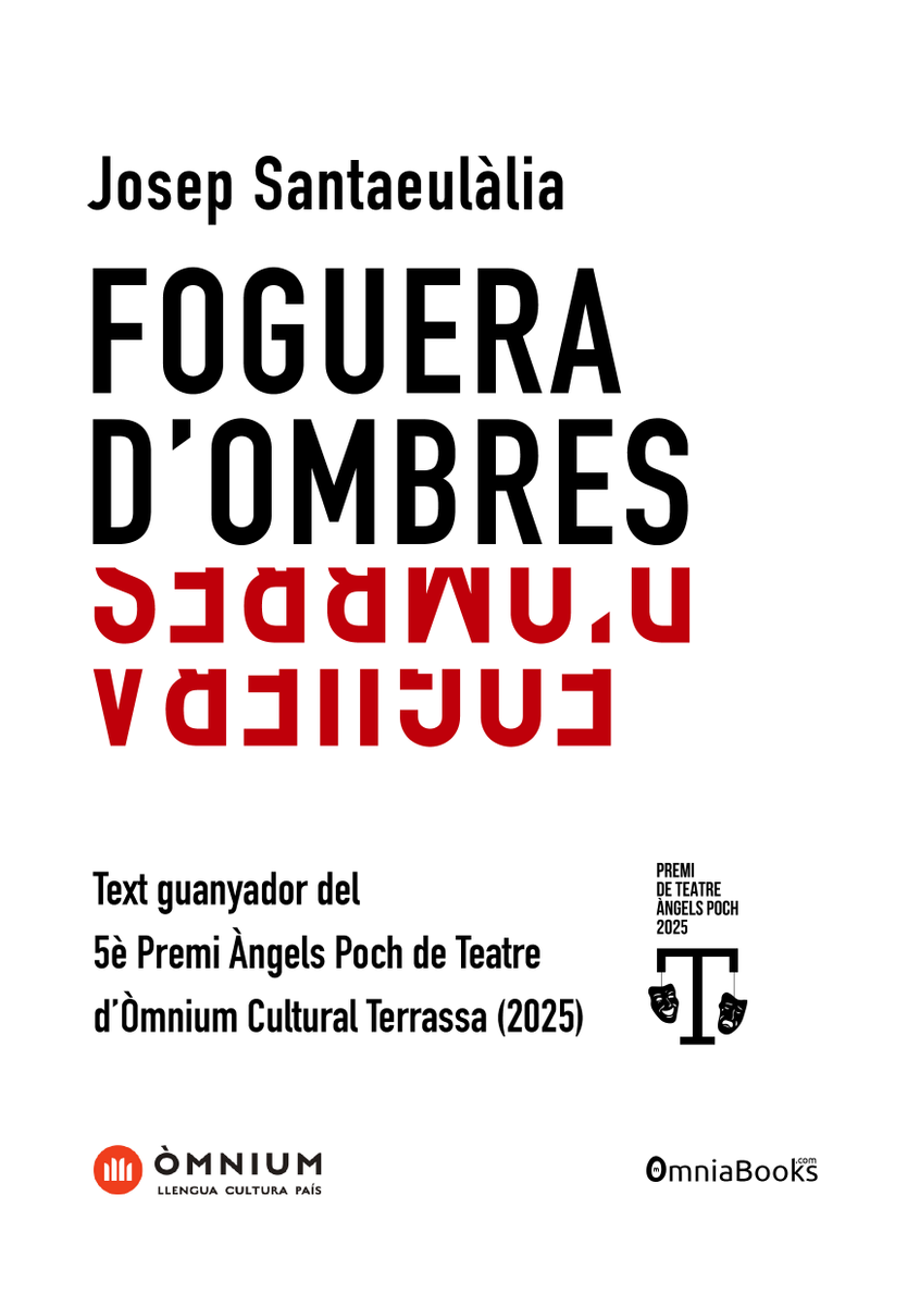 5a edició del premi Àngels Poch de teatre d'<a href="/omniumterrassa/">Òmnium Terrassa</a> 
Col·lecció: ja.cat/premiteatreomn…
📖 ja.cat/foguera