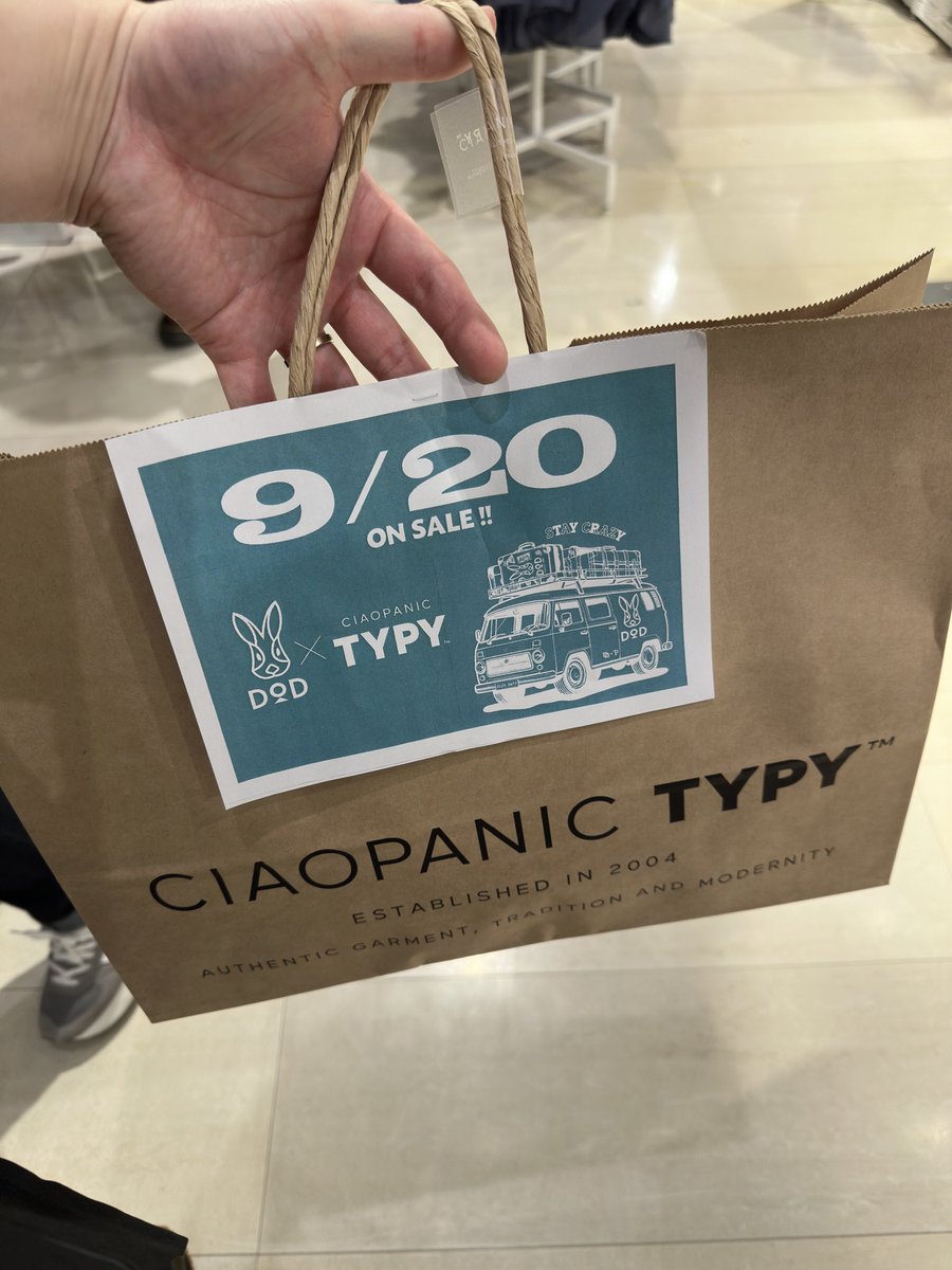 TAKASHI_aazh20's tweet image. [DOD×CIAOPANIC TYPY]
ヒョッコリポケジップ🐰ᵍᵋᐪ( ᐛ )و

#DOD
#CIAOPANIC
#ヒョッコリポケジップ