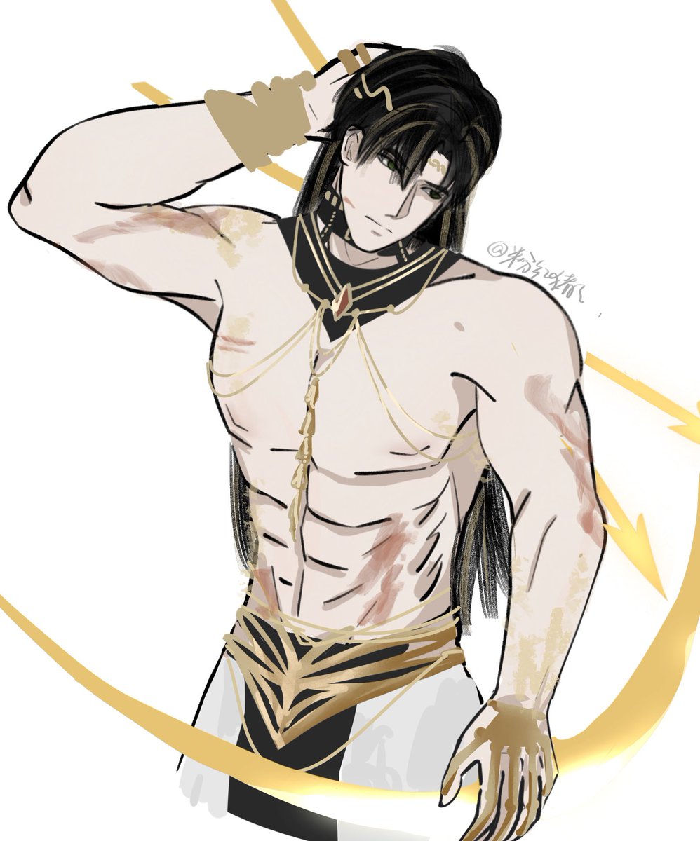 #Zayne #LoveandDeepspace #黎深同人 
战损黎 光溜溜😋😋