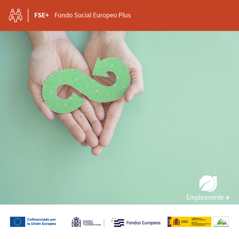 FBiodiversidad's tweet photo. 🏞️ #IRISCircular es el nuevo proyecto de @UBUEstudiantes que impulsa el reciclaje profesional, el empleo verde y la innovación en el medio rural.
#EmpleaverdePlus #FondosEuropeos #FSEPlus #ProyectosFB @EU_Social @FondosUE_Esp