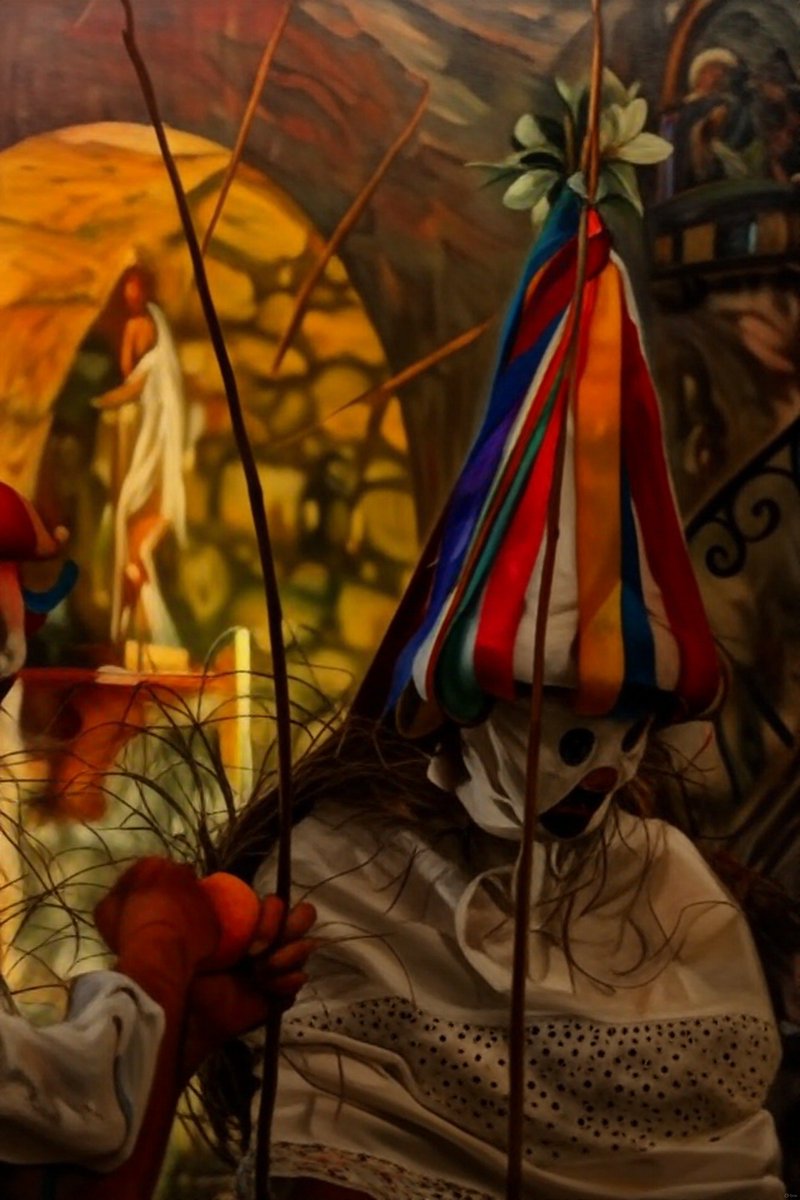 Descubre #LosZarramaches de #Casavieja. 👹🔔

Cada 3 de febrero, la localidad de Casavieja (Ávila) se llena de misterio y cencerros con su ancestral mascarada, declarada Bien de Interés Cultural.

¿Quiénes son?
Dos de los quintos del año se transforman en Los Zarramaches:

Visten