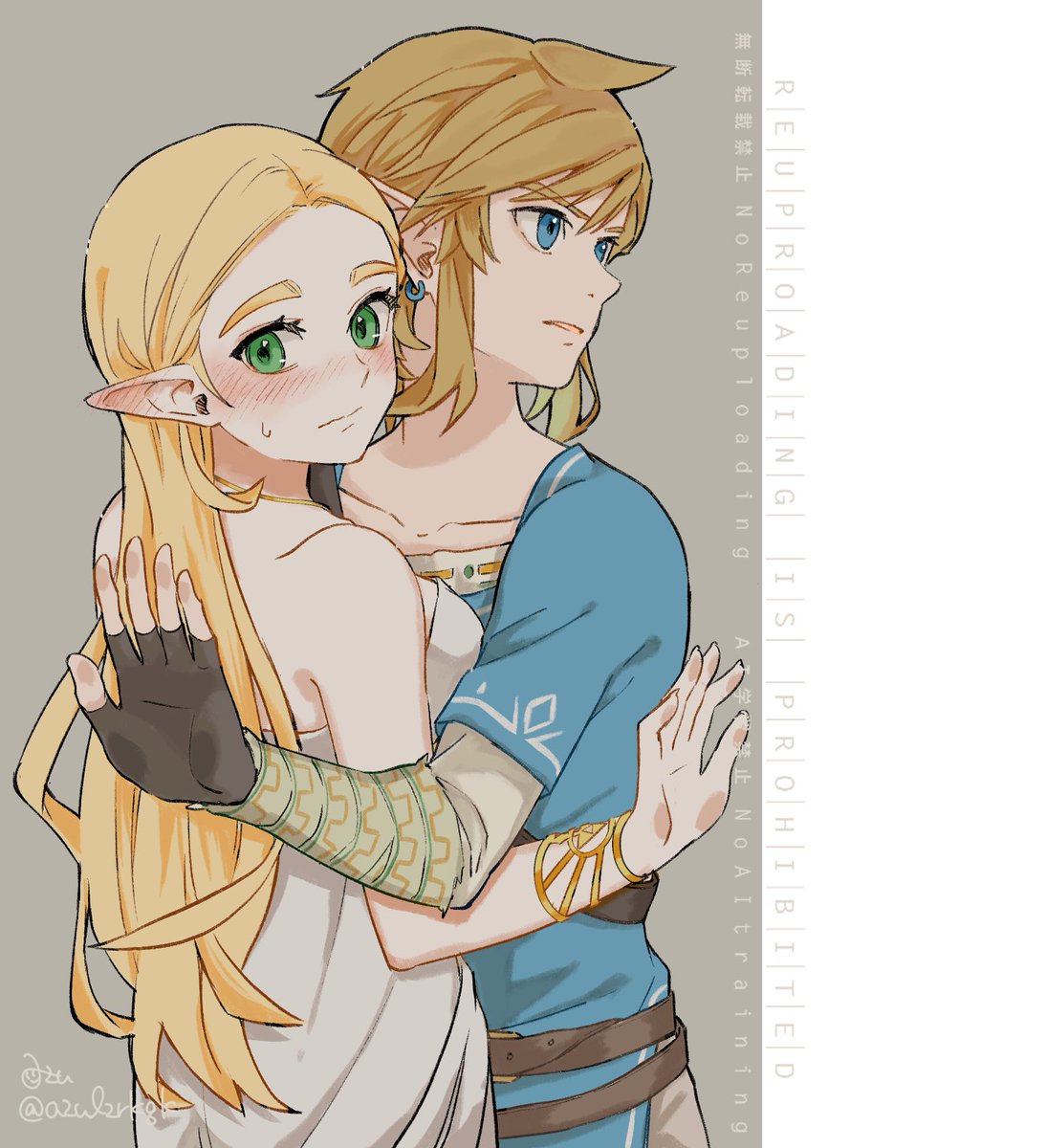 azulzrkgk's tweet image. 姫様と居るときは戦うよりも身を潜めたほうが安全なときもあったと思う……思うんだけど、危険が去った後に勇者はこの状況に気づいて動揺してほしい
#リンゼル #Zelink