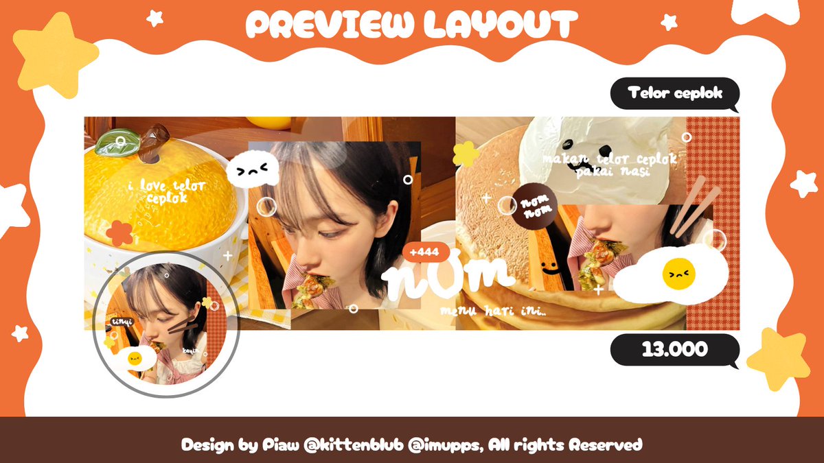 🍊Help RT {Any interaction are appreciated!🍳}

Hallo >__< jemput layout Karina yuk sudah free retext nih 🧃 #zonauang