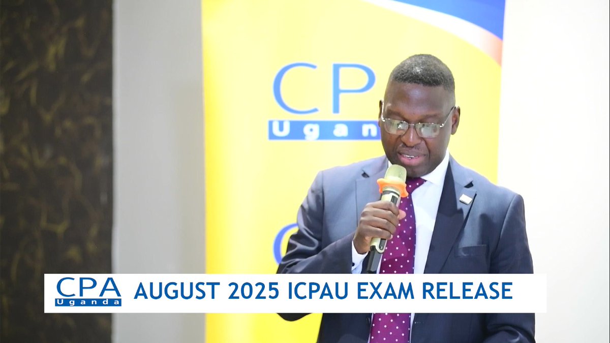 "The 2025 Accountancy Service Awards will be held on 3 October as a standalone event, celebrating individuals and organisations driving excellence in the profession—both in Uganda and beyond." – CPA Timothy David Ediomu
#CPAAugust2025Exams #CPAJourney #WeCreateImpact
