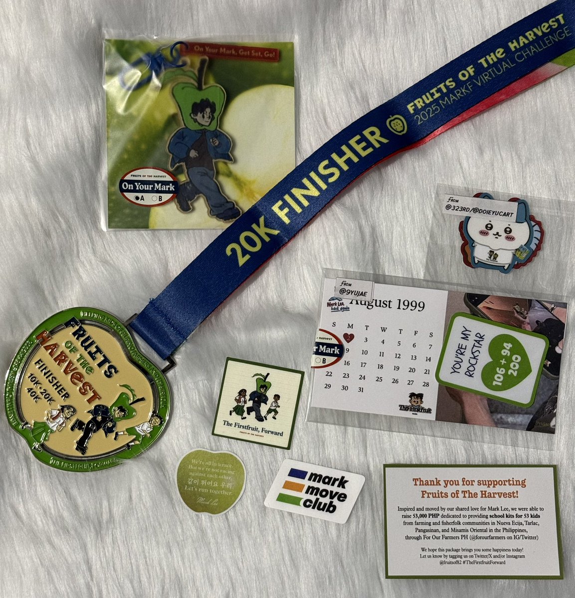 lexjiniret's tweet image. my medal is here!! thank you so much @fruitsof82 for organizing this. so glad to be part of it 💙

thank you also for the freebies @9yujae, @doieyucart, and @323rd! 🫶🏻