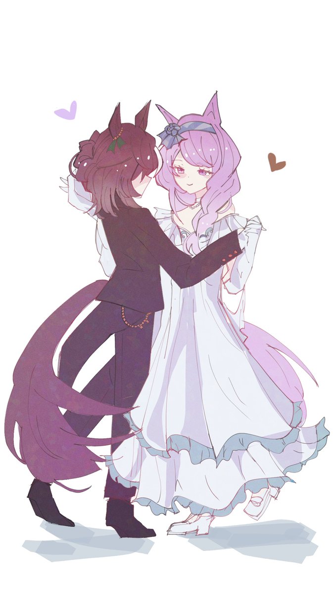 🤎💜 Been a while since I drew them

#teimaku #TokaiTeio #MejiroMcQueen