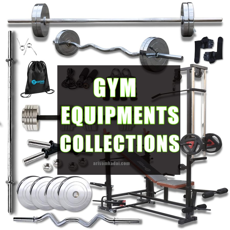 arivomkadaioffi's tweet photo. #GYMCollections : இதுல Dumbbells, Training shoes போன��ற சில equipment's விலை குறைந்து இருக்கு. தேவைப்படும் நண்பர்கள் வாங்கிக்கங்க. #ArivomGreatIndian
1. Dumbbells – 5kg – 2no’s (Rs.1498) : https://t.co/k7QXBYMrci
2. Gym Bag (Rs.399) : https://t.co/ImmFLM285C
3. Gym water bottle (Rs.158) : https://t.co/A7kp0yAER5
4. Gym Ball or Yoga Ball (Rs.569) : https://t.co/Z9h6xnHMMW
5. Fitness Gym Pulley System (Rs.3761) : https://t.co/dCqtP5wVd8
6. Gym Training Shoe (Rs.1232) : https://t.co/M6ankqJCps
7. Threadmill (Rs.32,999) : https://t.co/Zu7Bc8x1jX
8. Pushup Board (15 in 1 – Rs.899) : https://t.co/3atVf2sn9r
9. Skipping Rope (Rs.99) : https://t.co/zIs25D7B4U
10. Skipping Rope (Rs.243) : https://t.co/8aSNsmAmo3
11. Home Gym (Bars and Rods – Rs.5303 ) : https://t.co/xp9B9doShA
12. Home Gym set budget model (Rs.1325) : https://t.co/sBjm1BKvdG
13. Situps and Pushups Support (Rs.498) : https://t.co/kGB89TrtaJ
14. Fitness wall mount pullup bar(Rs.2161) : https://t.co/R0sGJ3S1kE
15. Gym Bench (Rs.5799) : https://t.co/slHIZiLoGL
16. Wrist Supporter (Rs.299) : https://t.co/UfQ53pjHPZ
17. Resistance Band(Rs.649) : https://t.co/C67Rga0MeH
18.Resistance Band (Rs.399): https://t.co/mf4K60tNcl
19. Gym Gloves (Rs.369) : https://t.co/RwRbEhdB5Z
20. Gym set for Home Workout (Rs.3661) : https://t.co/LWk4B2H1fB
21. Home Gym Machine (All in one – Rs.16,050) : https://t.co/XkKUTUxLbR
22. Threadmill (Budget Model - Rs.16,141) : https://t.co/poSyULZqd9
23. Hand Grip Strengthener (Rs.179) : https://t.co/3L0e1DevEH
24. Thigh Exercise Equipment (Rs.499) : https://t.co/EeyEAJl4nh
25. Digital Weight Machine (Rs.559): https://t.co/VGy3Sm3urJ
26. Professional Abs Roller (Rs.1199) : https://t.co/CIM5gzWeww
27. Body Composition Monitor/Fat Monitor (Rs.7659)- :https://t.co/hkX54d2sS0
28. Handheld body fat tester (Rs.3699): https://t.co/FKsKxKK1az
29. Barefoot training shoe (Rs.899) : https://t.co/4FfsuZtsIC
30.Wrist Band (Rs.299) : https://t.co/ZYoUVOtpSx