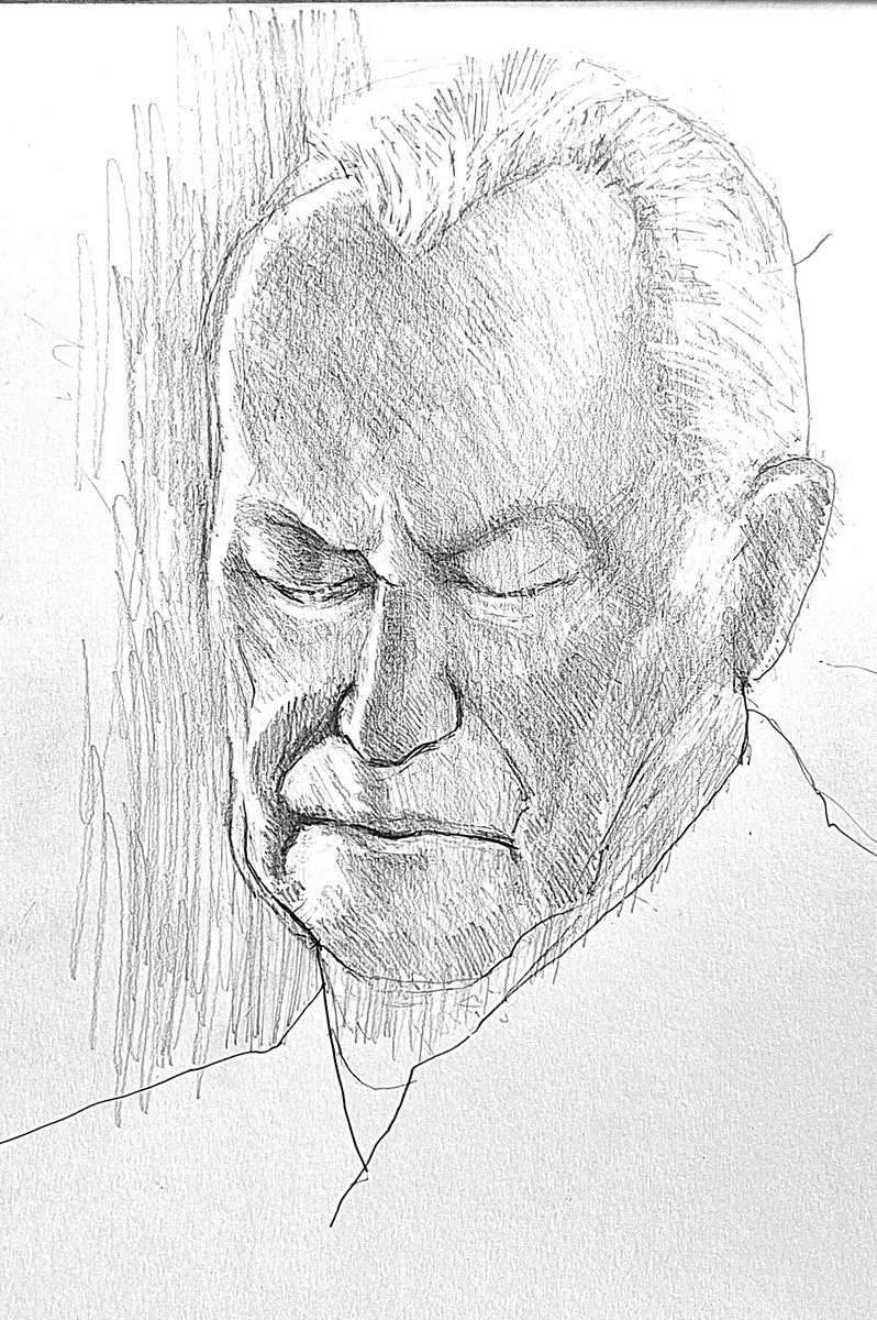 People often ask me how I draw the musicians as they move so much, and it's true that yesterday, I needed patience and perseverance when drawing ace guitar player Billy Lingood  but really good music always helps me to stay focused. #thankyouforthemusic #drawinglive #portrait