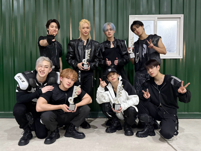 Stray Kids honoured with the grand prize (Daesang) at the 2025 TMA