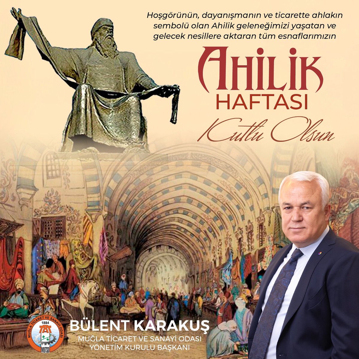 Hoşgörü, dayanışma ve kardeşliğin sembolü #ahilikhaftası kutlu olsun.