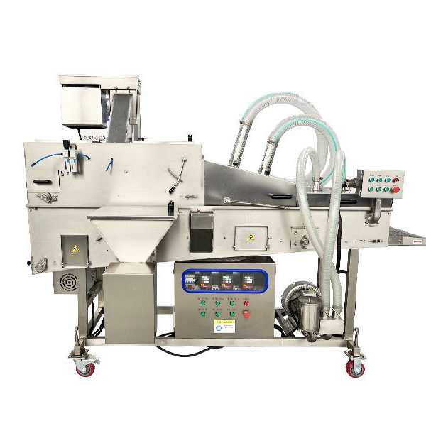 JASIMA2018's tweet photo. Upgrade your seafood production with the XZSFJ400! Effortlessly bread fish fillets &amp; shrimp with consistent coating, boosting efficiency &amp; quality in every batch. 
👉https://t.co/XFacTFslMw 
#SeafoodProcessing #FoodMachinery #BreadingMachine #fyp https://t.co/FF9Xjwt2ca