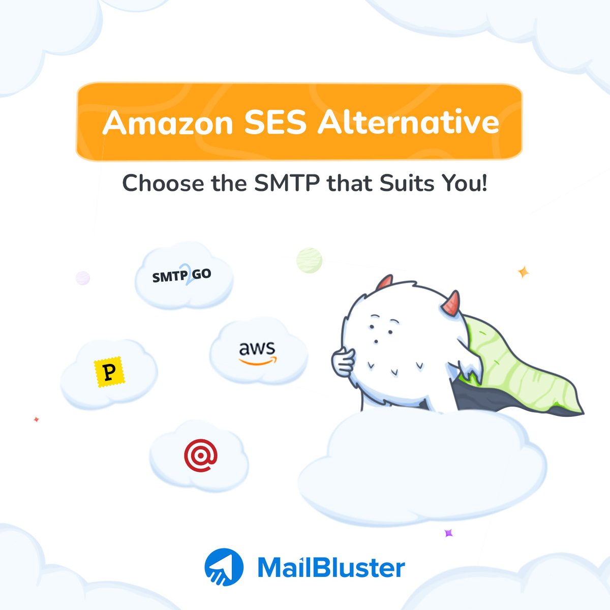 Amazon SES is a reliable choice for SMTP, but the setup can be a bit cumbersome. 🤔 Don’t stress—check out these 3 awesome SMTP alternatives instead:
➔ Postmark
➔ Mailgun
➔ SMTP2GO

👉 Full guide: cutt.ly/CrB2nwjp

Find your fit and enjoy seamless email marketing! 🚀