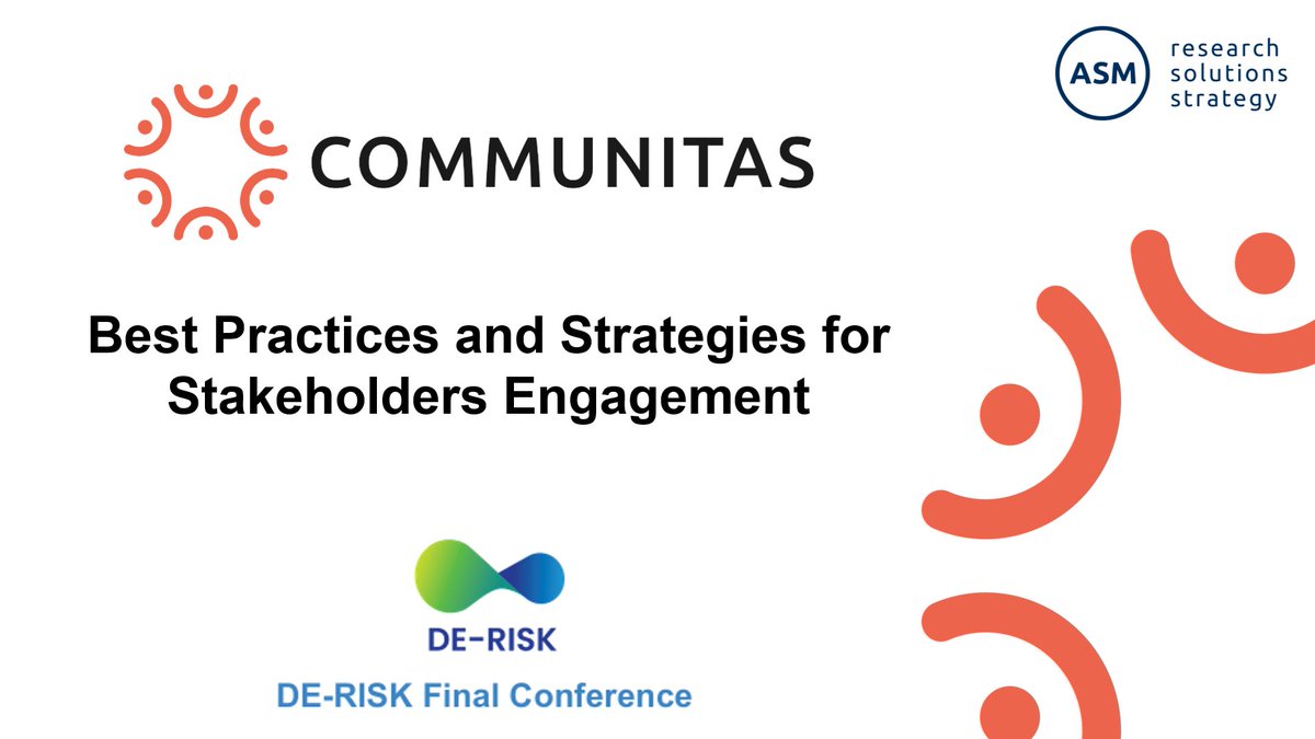 COMMUNITAS_EU's tweet image. 🌍 The COMMUNITAS Project was proud to take part in the Final Conference of @DERISKProject  in Brussels!
👩‍💼 Magdalena Kosiorek (@InstytutAsm ) presented our citizen engagement approach, showing how COMMUNITAS puts people at the heart of the energy transition.
#COMMUNITAS #Horizon