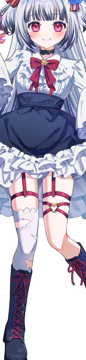 #秋のVtuber太もも祭り

夜が来ましたね👻
画像タップです…❕