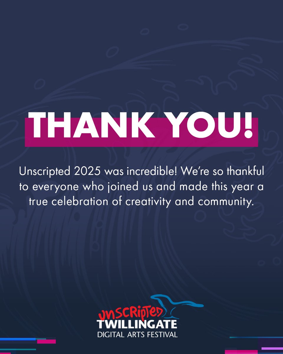 UnscriptedF's tweet image. Unscripted 2025 was nothing short of amazing, a true celebration of creativity, connection, and community. Thank you to everyone who joined us, and to our incredible sponsors who made this festival possible.

Keep creating, imagining, and living unscripted! 💫

#Unscripted2025