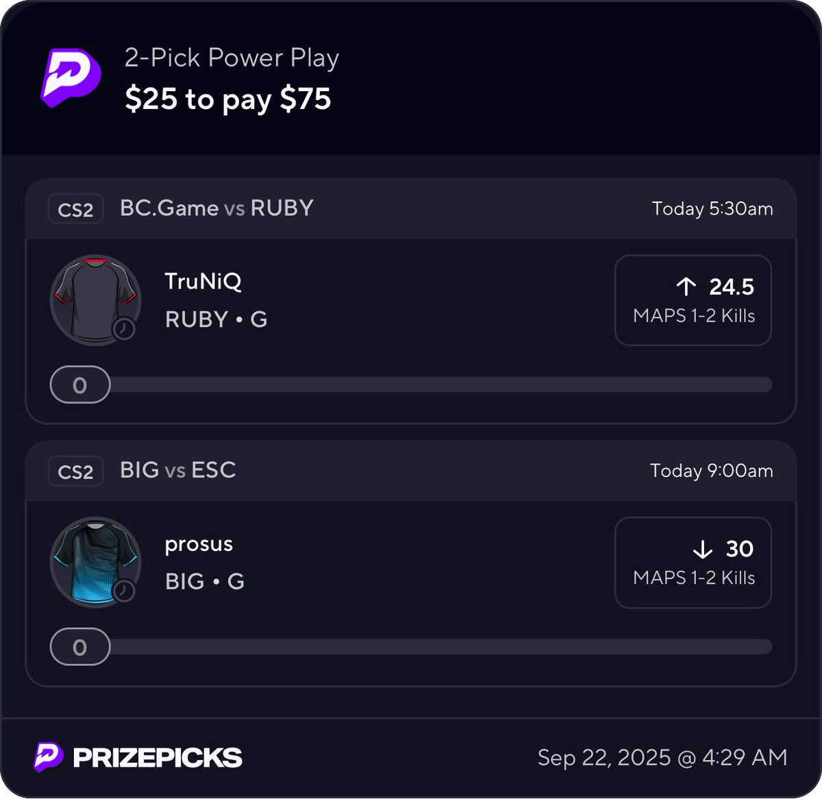 Mobets98's tweet image. Ladder Challenge 🪜 1
$25-$75

prizepicks.onelink.me/gCQS/shareEntr…