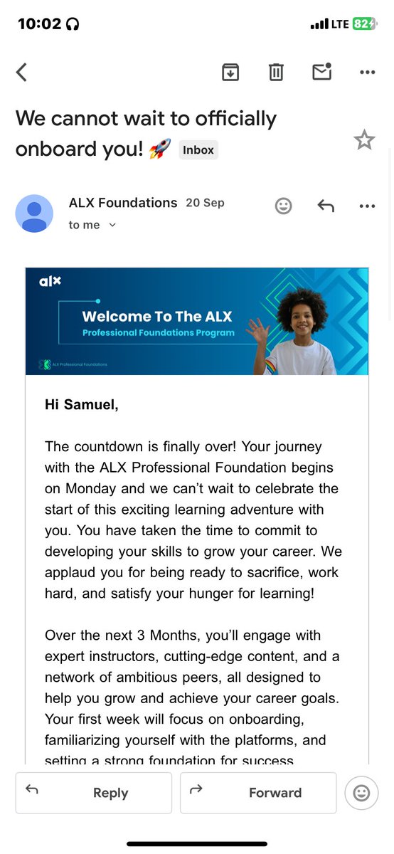 yngsamy's tweet photo. I’m excited to kick off my journey with the ALX Professional Foundations program! 🚀
I’m looking forward to learning, networking with amazing peers across Africa, and building a strong foundation for my dream of becoming a computer engineer. #ALXPf #ALXAccepted #LearningJourney https://t.co/i3PpAeUs8h