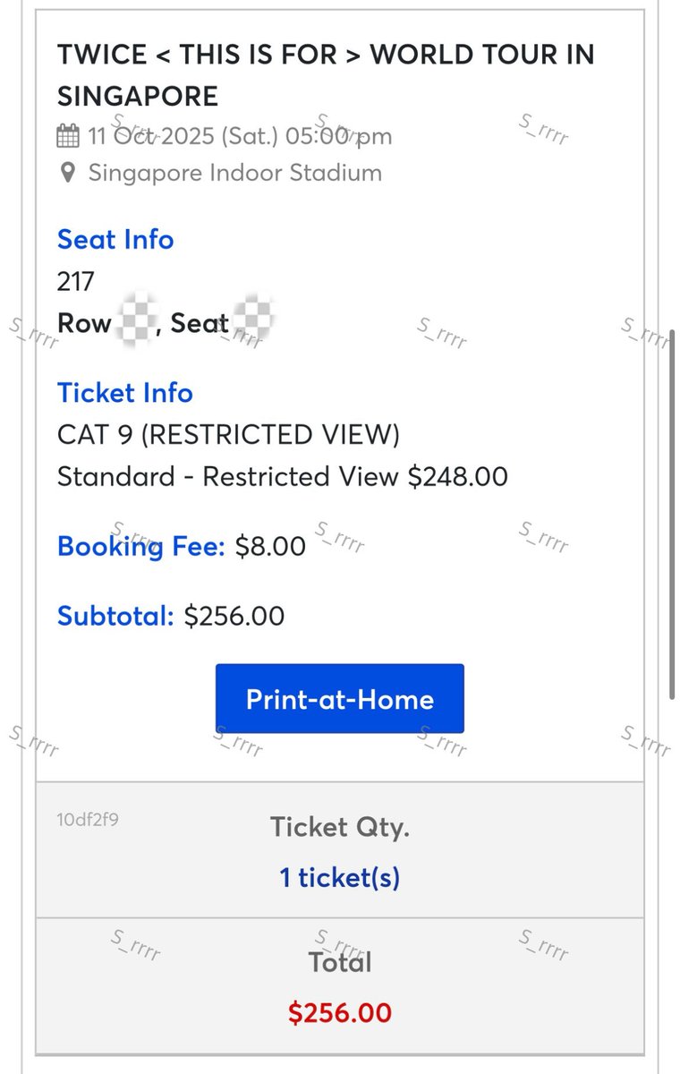 Shu_Rou_'s tweet photo. Help rt pls🥺

wts Twice <This Is For> in SG 🇸🇬 
👉🏻 Day 1 - CAT9 - section 217 
Price: RM856 

rts: going to twice in kl 

Pls dm for more details~ 

#twicethisisfor #twiceinsg #twiceinsingapore #TWICE_THISISFOR_WORLD_TOUR_SG #thisisforsingapore #thisisforsg #THISISFORinSG #TWICE https://t.co/iuRc9RcY5c