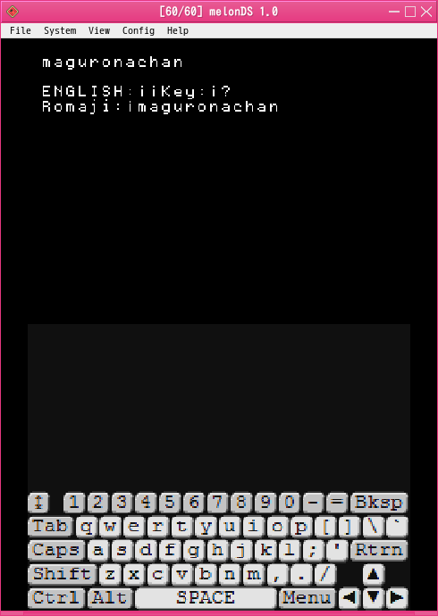 NDS用ローマ字かな変換プログラムができました。漢字変換はまだ実装途中です。かなとカナと英数入力とデバッグモードがあります。
アルディーノ用SKKを参考にバイブコーディングしました。
DLDIライブラリ（辞書ファイルの読み込み）がうまくいかないので、誰かhelp!
github.com/Mitsuru-Tagami…
