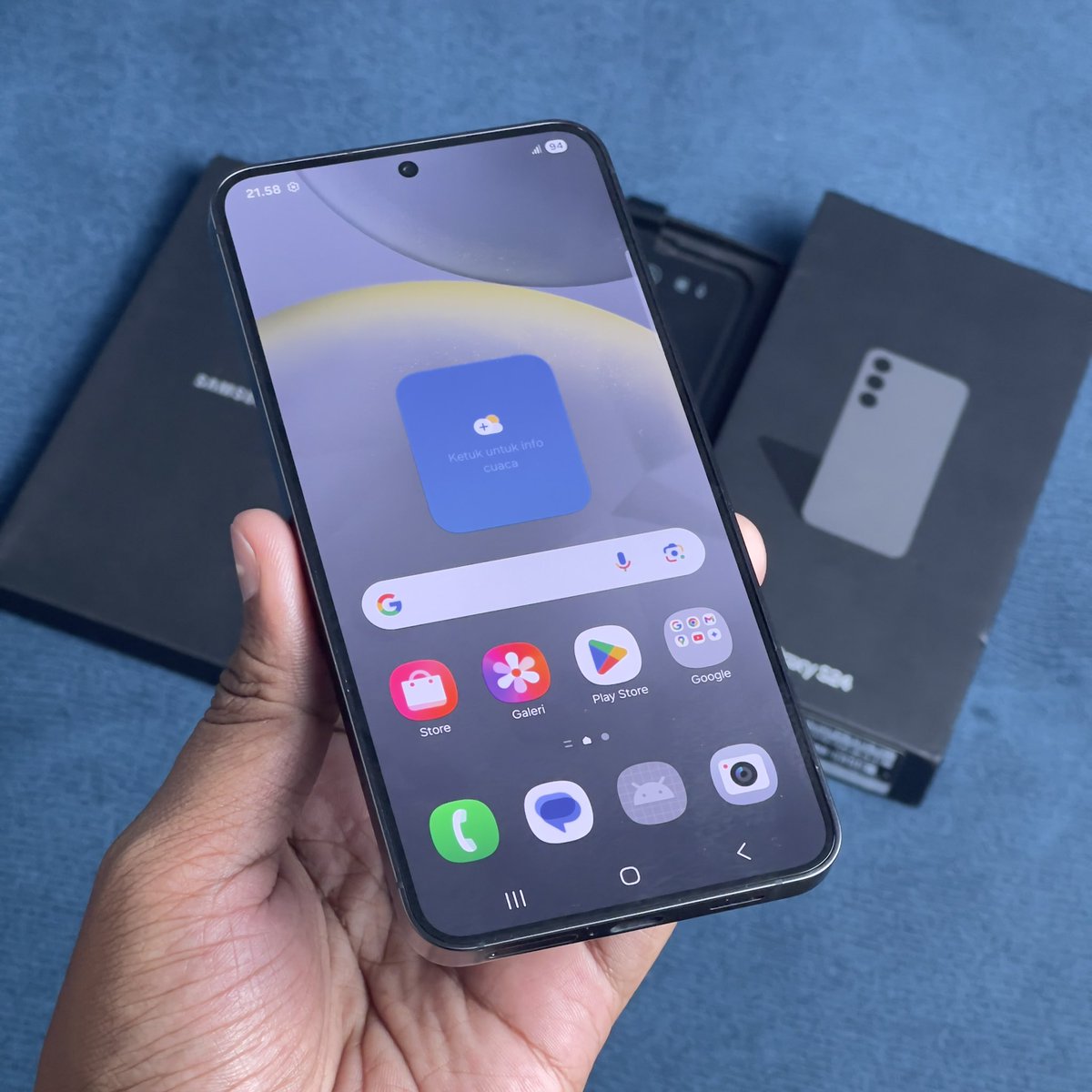 jodhafes's tweet image. Samsung S24 (basic)
Ram 8gb, Internal 256gb
Ex garansi Resmi SEIN
Fisik Mulus 99%
All fungsi normal
Kelengkapan fullset
Garansi personal

Harga 8.300.000
Lokasi Jogja / cod menyesuaikan

WA 0812-3331-2818
Atau inbox 
#wts #samsungsecond #hpsecond #jualhpsecond