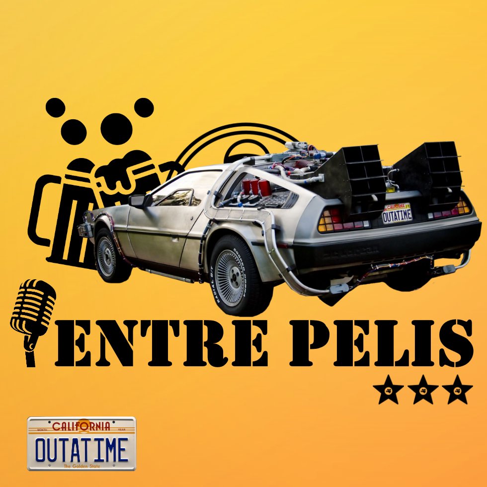 Este miércoles... ¡arrancamos el DeLorean! 
Comenzamos temporada con un especial Regreso al futuro, acompañados de amiguetes:
<a href="/Cinedlos80/">Más que cine de los 80: El Podcast</a> 
<a href="/seb_harker/">Pablito Terrores</a> 
<a href="/Eladioku/">Sithvillista</a> 
<a href="/BurbujalitdeJc/">BurbujaliterariadeJC</a> 
<a href="/LuisBarriales/">Luis Barriales</a> 
<a href="/Roybattyforever/">R E P L I C A N T</a> 
<a href="/onavmar/">Óscar Navarro Marsé</a> 
<a href="/arimrg/">Ariadna</a> 

Suscríbete 
🎸🛹🚂 
linktr.ee/entre_pelis