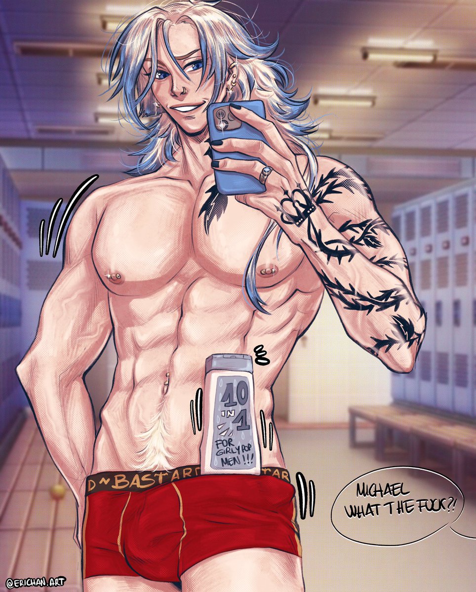 He sent me this selfie I wanted to share it with y’all…
#michaelkaiser #bluelock