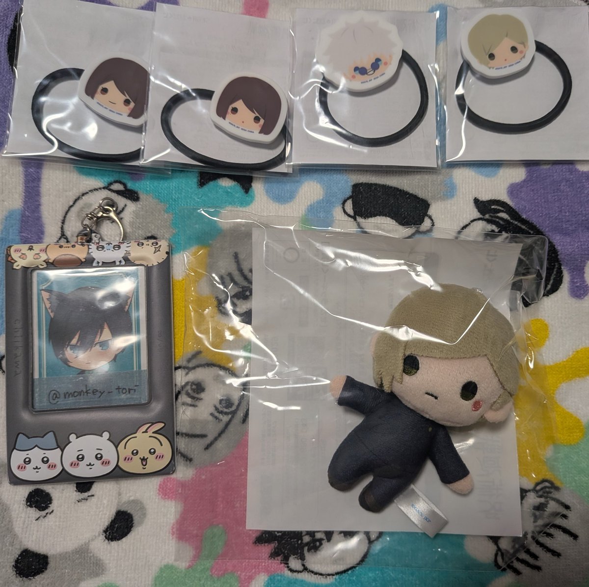 monkey_tori's tweet image. 【交換】呪術廻戦　セガラッキーくじ

譲：家入、五条、七海、灰原
求：〜定価+送料または異種夏油

七海ぬい、五条は定価+こちら指定同数お迎えをお願い致します。それ以外は500円/個+送料。
条件の合う方いらっしゃいましたらよろしくお願いします。