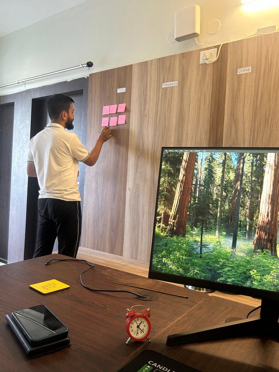 arjitkaurarora's tweet image. So much on the plate today🫠.......

Great energy for the week set🔥🧨

By
Our SCRUM Master for the day @shash68i 

#tradeprobe