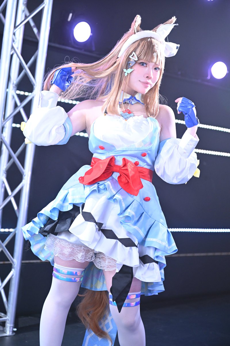 アーモンドアイ┊︎ウマ娘
Model:ぽてちゅ様  
(<a href="/Oopoteee_chan/">ぽてちゅ🍟ᕷ*.</a>) 
Studio:スタジオモンキー様
(<a href="/studio_monky/">スタジオ・モンキー＠シェア開催中☆</a>)
 #Cosplay  #コスプレ